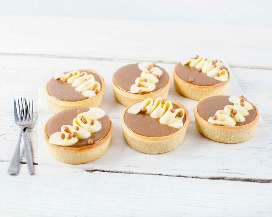Creme Caramel Tart - Desserts Delivered